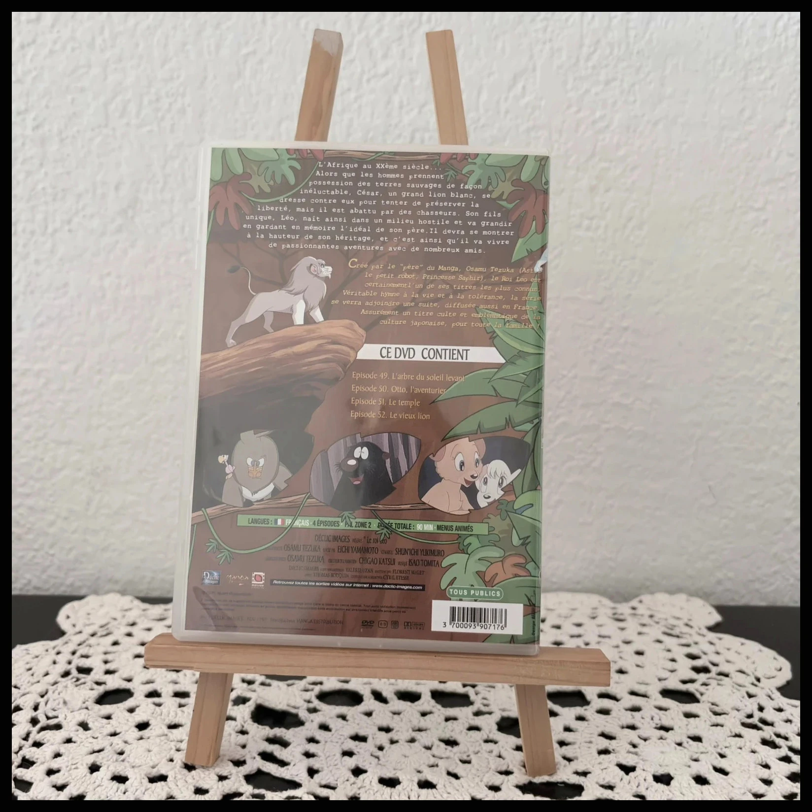 Coffret DVD Le Roi Léo – Integral 18 afleveringen – Osamu Tezuka – photo 11